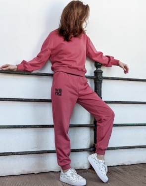 Женский спортивный костюм "Wang" / Розовый